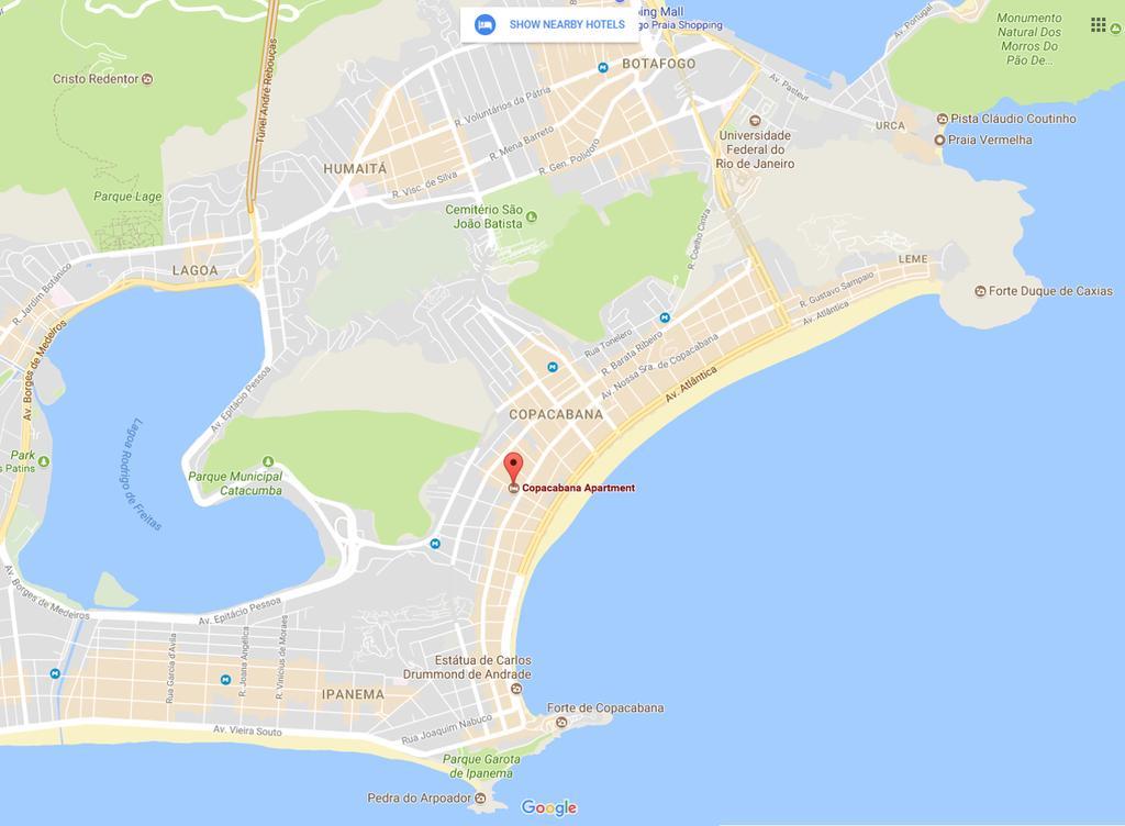 ריו דה ז'ניירו The Real Copacabana Apartment מראה חיצוני תמונה